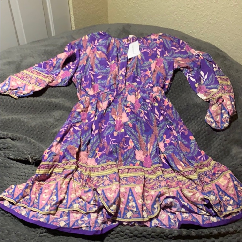 Purple Fall Dress